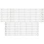 Bareta leduri Samsung 65inch 8x8led+8x6led set 16buc livrare a doua zi!