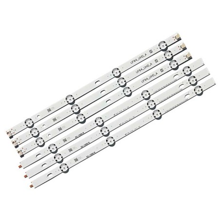 Bareta leduri LG 43inch 4+4led set 6buc livrare a doua zi!