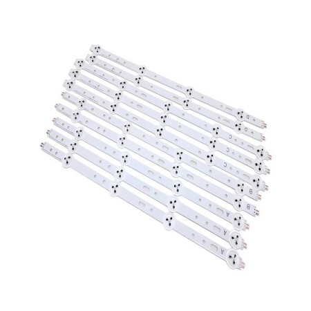 Bareta leduri Philips,Samsung,Toshiba 40inch 4+5led set 10buc livrare a doua zi!