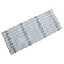 Bareta leduri 4led 3v 48x2cm set 9buc livrare a doua zi!