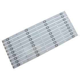 Bareta leduri 4led 3v 48x2cm set 9buc livrare a doua zi!
