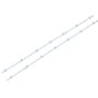 Bareta leduri Vestel 43inch 7led set 2buc livrare a doua zi!